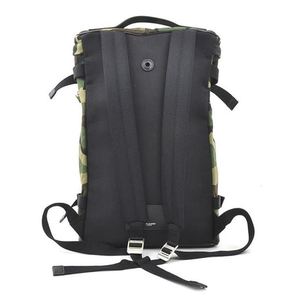 Saint Laurent Backpack Leather Canvas Ed