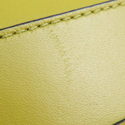 Bvlgari L-shaped Zipper Wallet Yellow X Pink