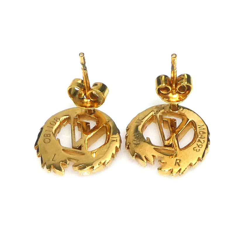 Louis Vuitton Earrings Book de Reuil Puss LV Angel