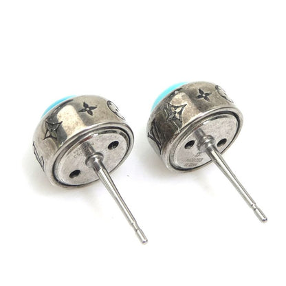 Louis Vuitton Earrings Set Turquoise Rodeo Turquoise Blue X