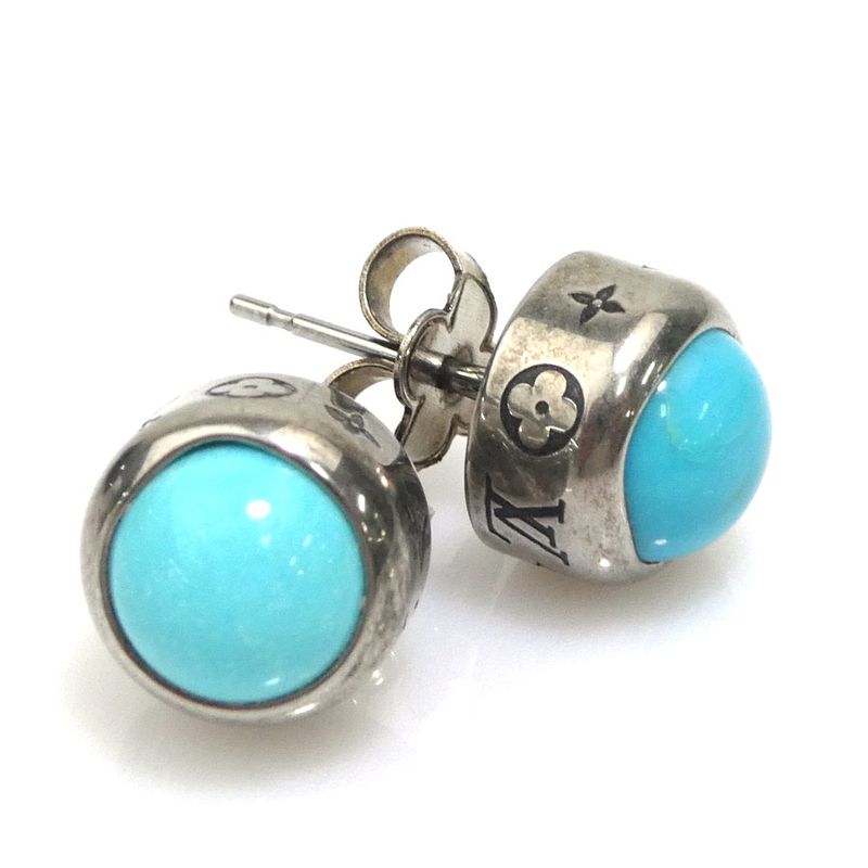 Louis Vuitton Earrings Set Turquoise Rodeo Turquoise Blue X