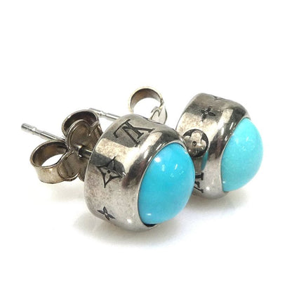 Louis Vuitton Earrings Set Turquoise Rodeo Turquoise Blue X