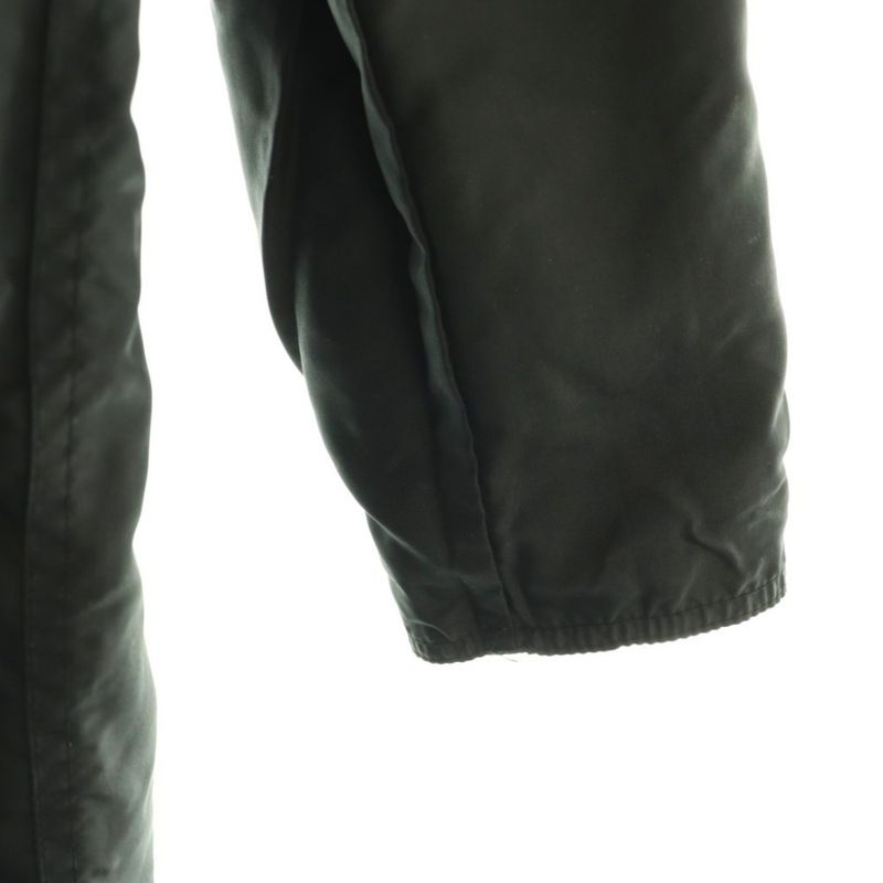 Fendi Zucca Pattern Reversible Coat Zip Up Black Brown Beige Charcoal