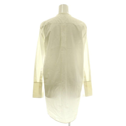 Celine Phoebe Philo Era Long Shirt Blouse Long Sleeve 36 Off White Off-white