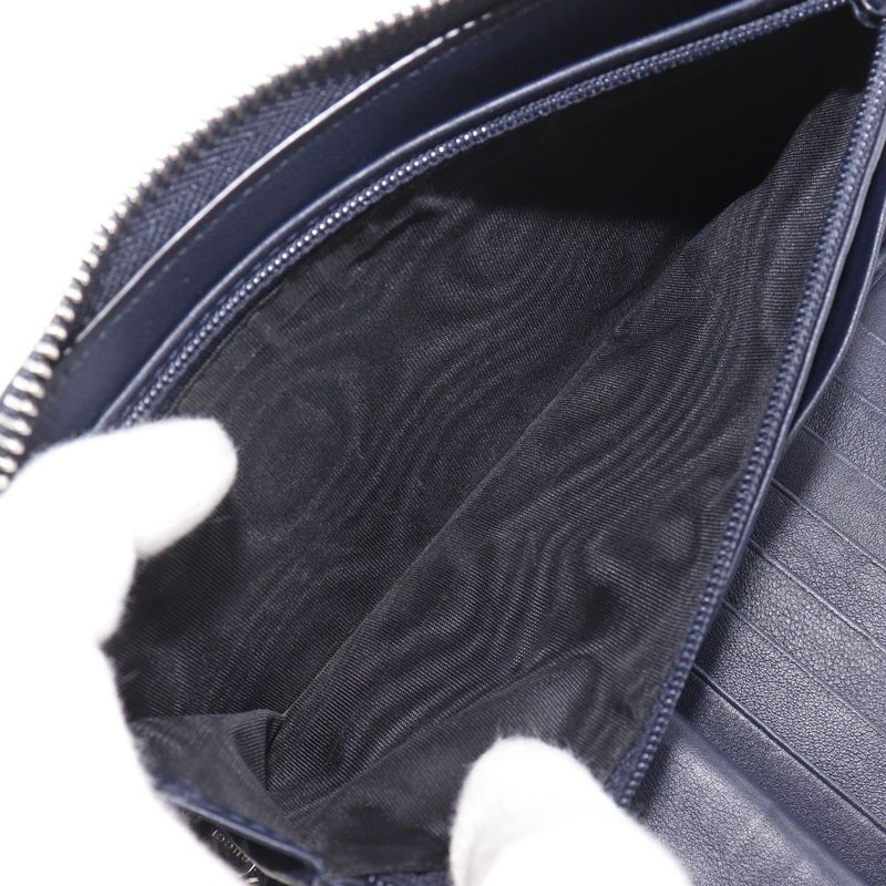 Gucci Organizer GG Guccissima Leather Black Wallet