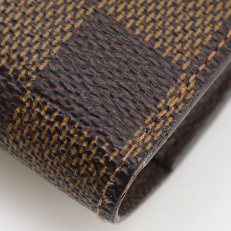 Louis Vuitton Portefeuille International Damier Canvas Brown