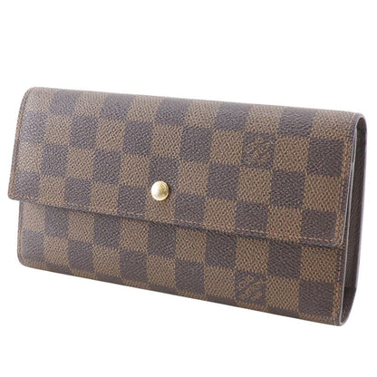 Louis Vuitton Portefeuille International Damier Canvas Brown