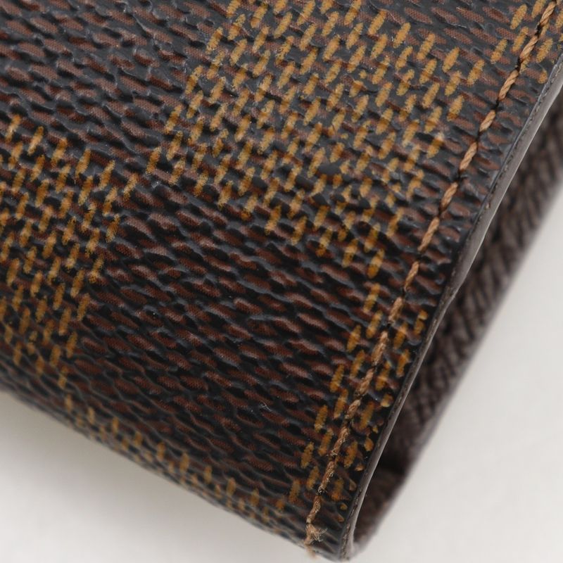 Louis Vuitton Portefeuille International Damier Canvas Brown