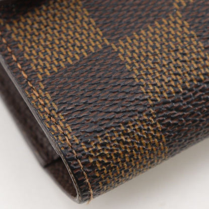 Louis Vuitton Portefeuille International Damier Canvas Brown