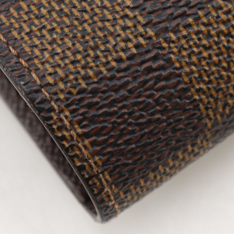 Louis Vuitton Portefeuille International Damier Canvas Brown