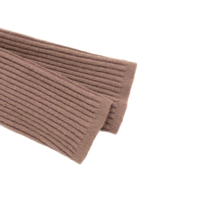 Celine Knit Sweater S Azuki Purple Long Sleeve Rib Red Bean Purple