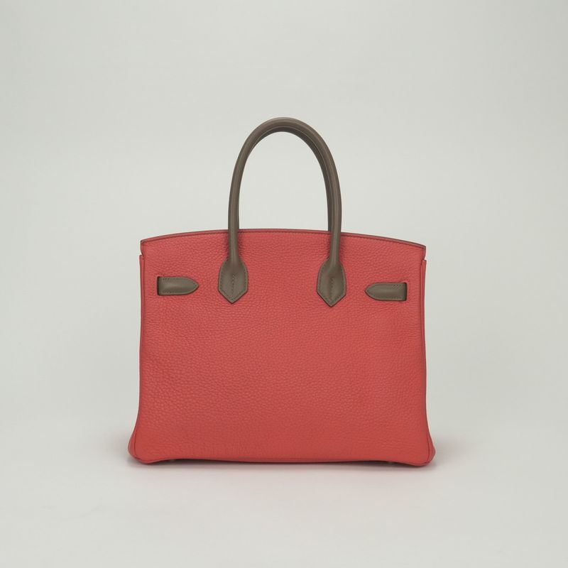 Hermes Birkin 30 Kazak 30 Tote Swift Rosejaipur Etoupe Argile