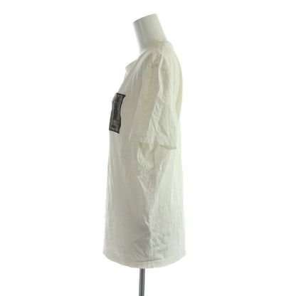 Fendi T-Shirt Short Sleeve Logo Zucca Pattern L White