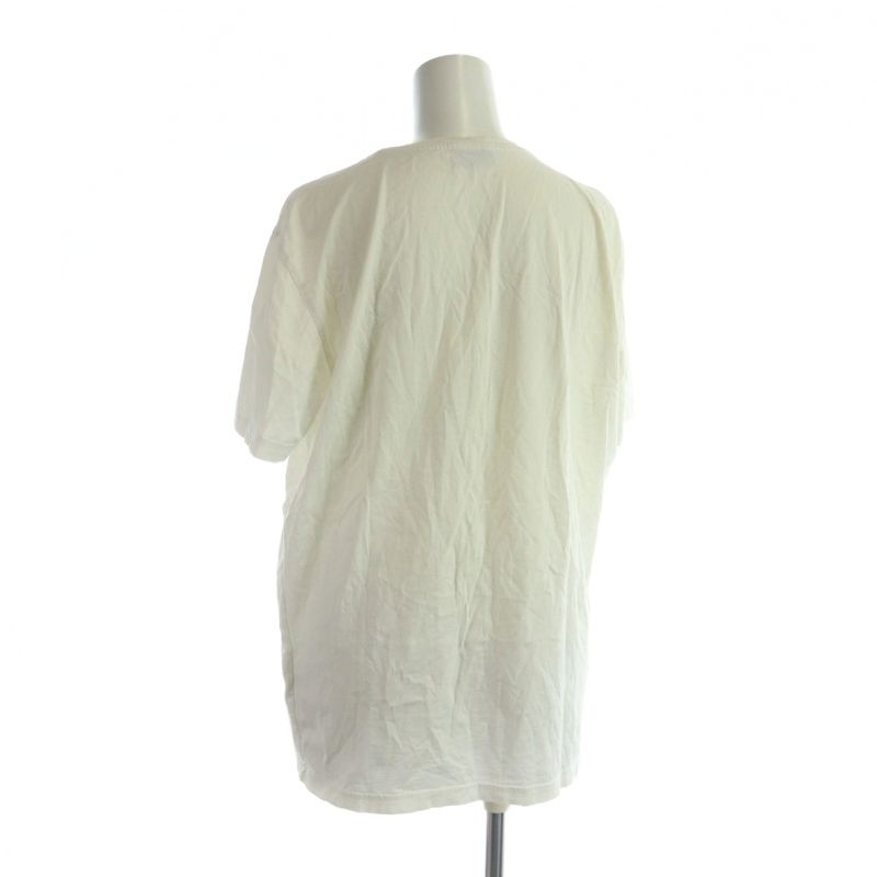 Fendi T-Shirt Short Sleeve Logo Zucca Pattern L White