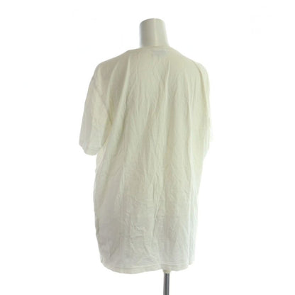 Fendi T-Shirt Short Sleeve Logo Zucca Pattern L White