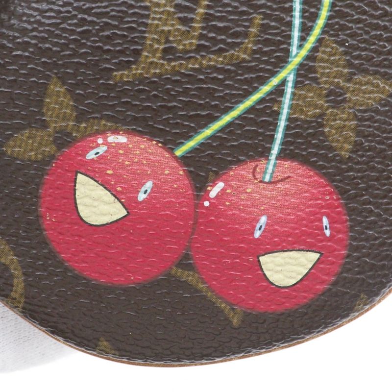 Louis Vuitton Porto Moneron Takashi Murakami Cherry Monogram Canvas Coin Purse