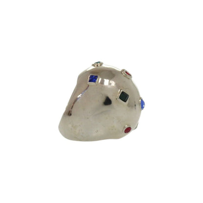 Louis Vuitton Planet Strass Cocktail Ring Metal Rhinestone