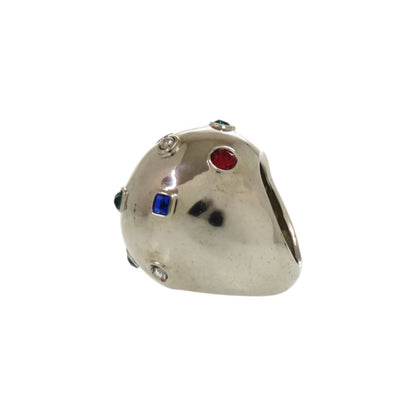 Louis Vuitton Planet Strass Cocktail Ring Metal Rhinestone