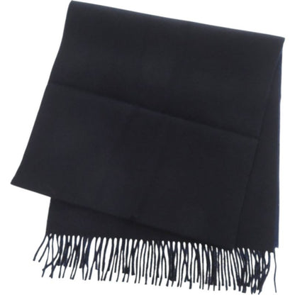Hermes Rectoverso 01 Cashmere Marine Navy Scarf Marine Ocean