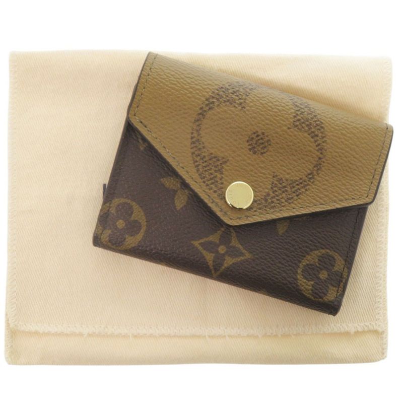 Louis Vuitton Portefeuille Zoe Monogram Reverse IC Tag Trifold Wallet