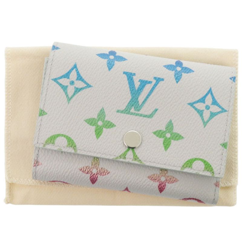 Louis Vuitton Iridescent Victor Wallet Gradient Monogram IC Tag