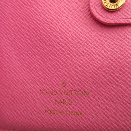 Louis Vuitton Portefeuille Lisa Monogram Brown Bifold Wallet Brown Pink