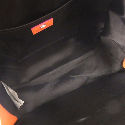 Versace Gianni Medusa Leather Orange Backpack