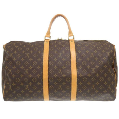 Louis Vuitton Keepall Bandouliere 55 Monogram Boston Bag