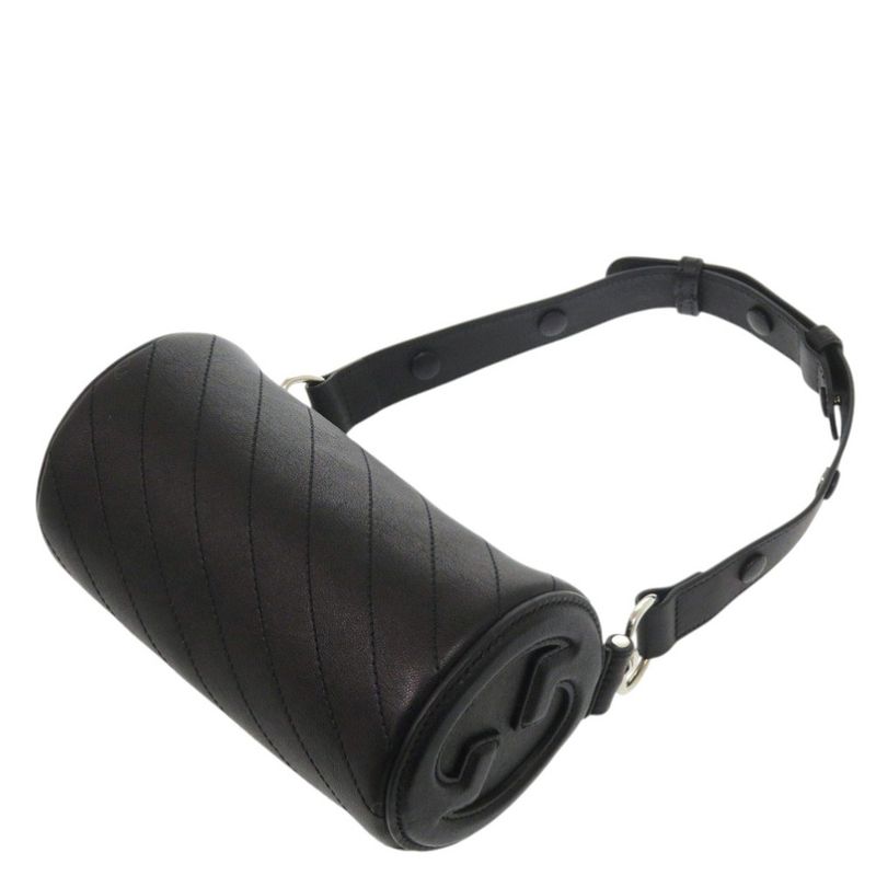 Gucci Blondie Shoulder Bag Leather Black