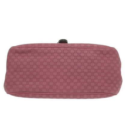 Gucci Ski Micro Guccissima Leather Pink Shoulder Bag
