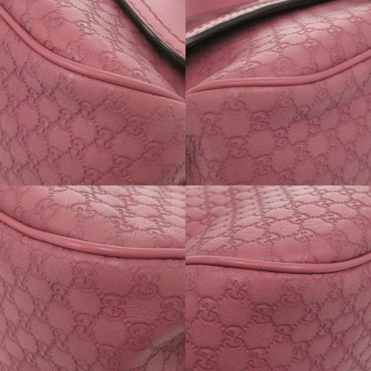 Gucci Ski Micro Guccissima Leather Pink Shoulder Bag