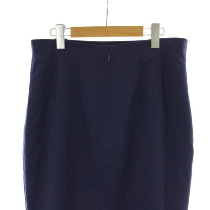 Celine Tight Skirt Logo Ring Navy Vintage Knee Length PP