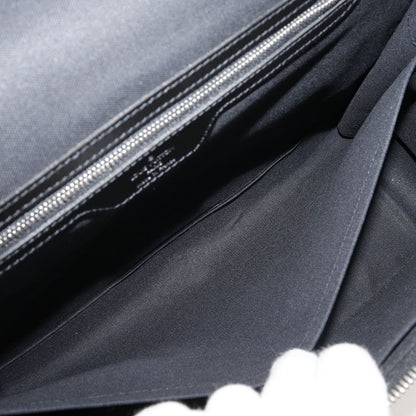 Louis Vuitton Thai Mir Taiga Nylon Canvas Ardoise Black Shoulder Bag
