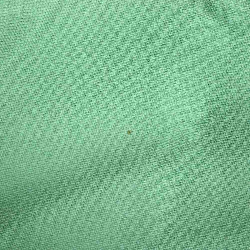 Celine Tight Skirt Wool 46 Mint Green Knee Length Chain Decoration Logo Ring PP