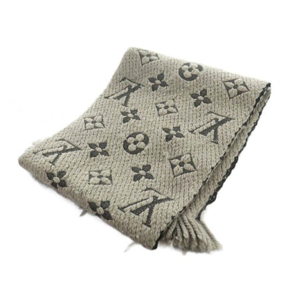 Louis Vuitton Logomania Scarf Wool Silk Blend