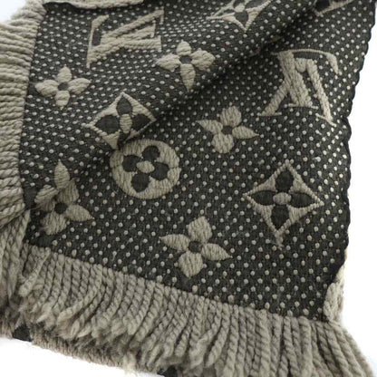 Louis Vuitton Logomania Scarf Wool Silk Blend