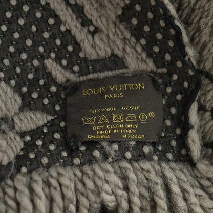 Louis Vuitton Logomania Scarf Wool Silk Blend