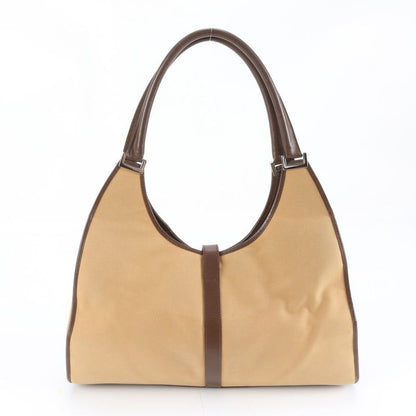 Gucci Jackie Sherry Leather Canvas