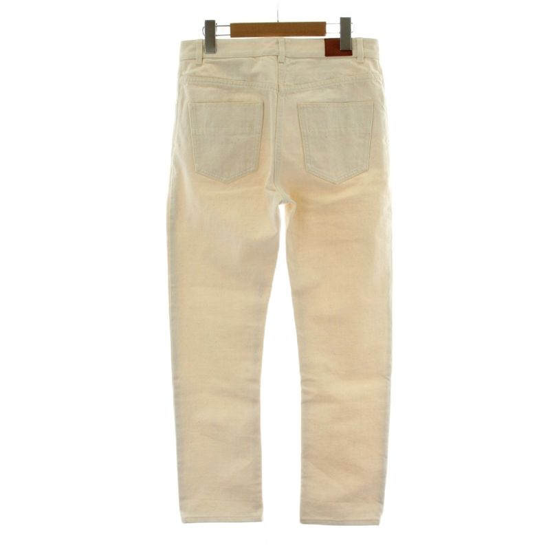 Hermes Denim Jeans 36 White Recent