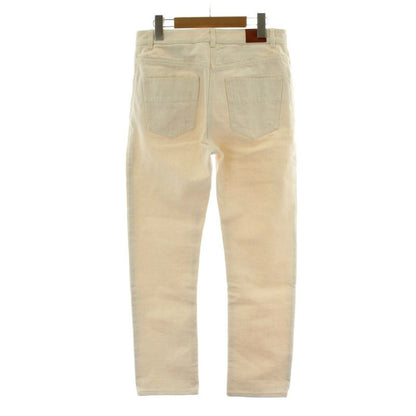 Hermes Denim Jeans 36 White Recent