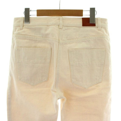 Hermes Denim Jeans 36 White Recent