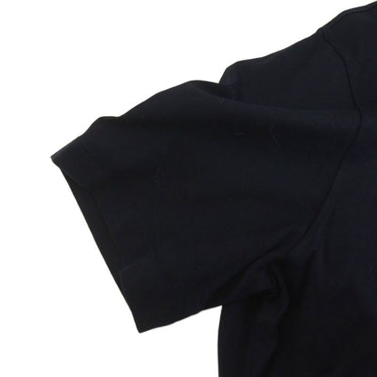 Hermes T-Shirt Short Sleeve Logo L Navy