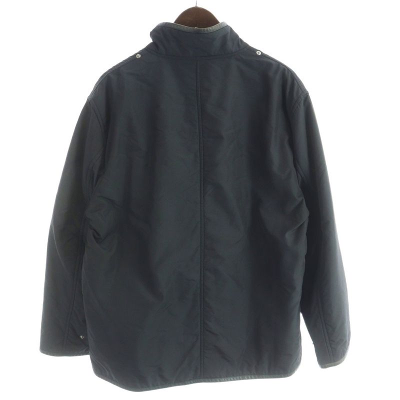 Hermes Batting Jacket Nylon Leather