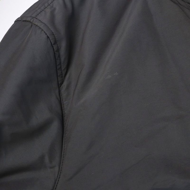 Hermes Batting Jacket Nylon Leather