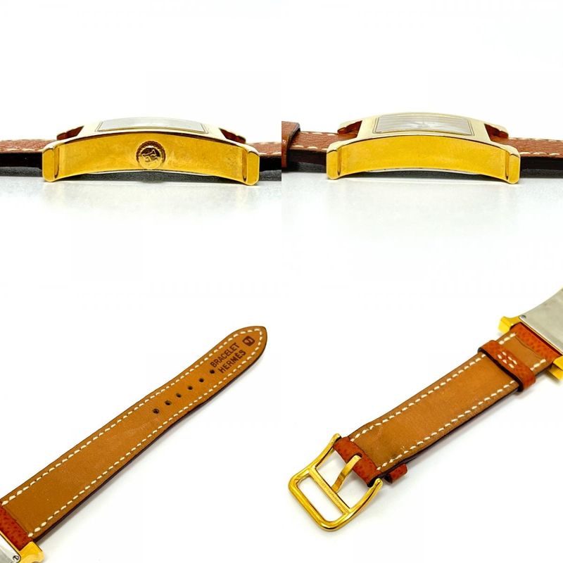 Hermes Watch SS Gold
