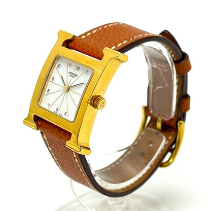 Hermes Watch SS Gold