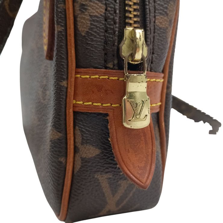 Louis Vuitton Shoulder Bag Monogram Marli Bandouliere Brown Leather