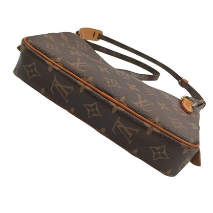 Louis Vuitton Shoulder Bag Monogram Marli Bandouliere Brown Leather