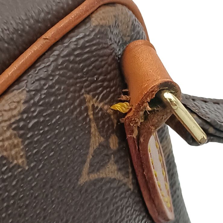 Louis Vuitton Shoulder Bag Monogram Marli Bandouliere Brown Leather