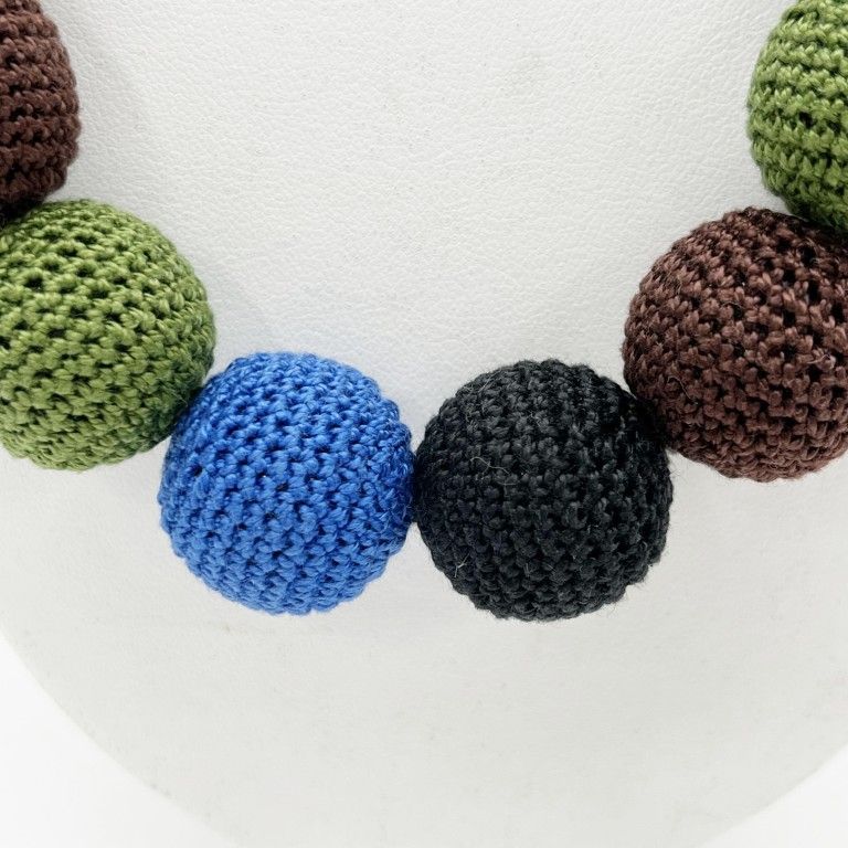 Prada Necklace Multicolor Cotton